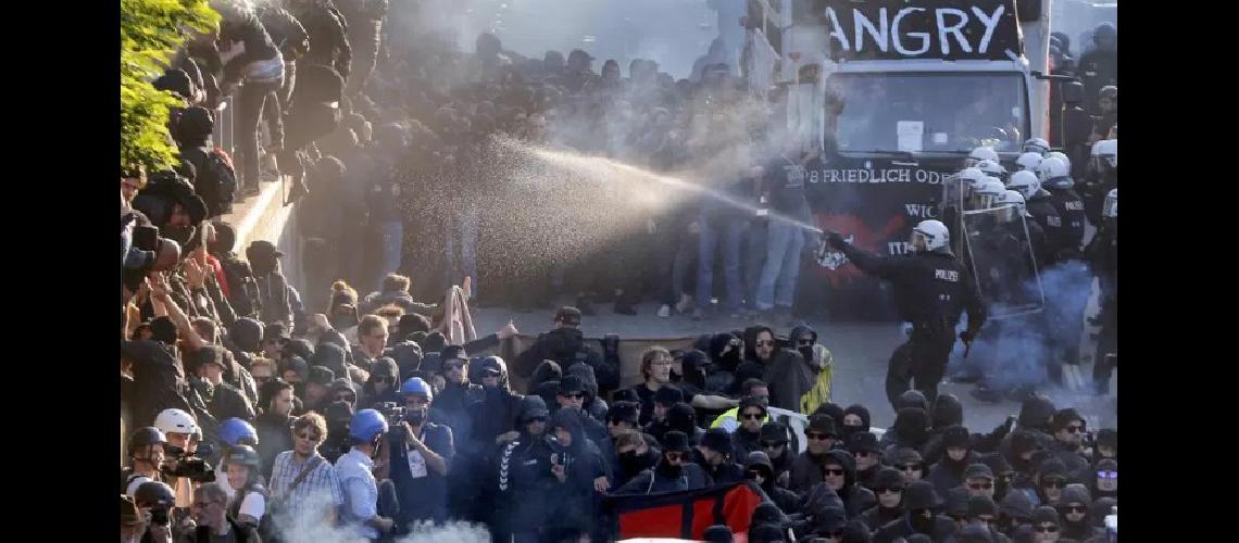 Maacutes heridos en el cierre del G20