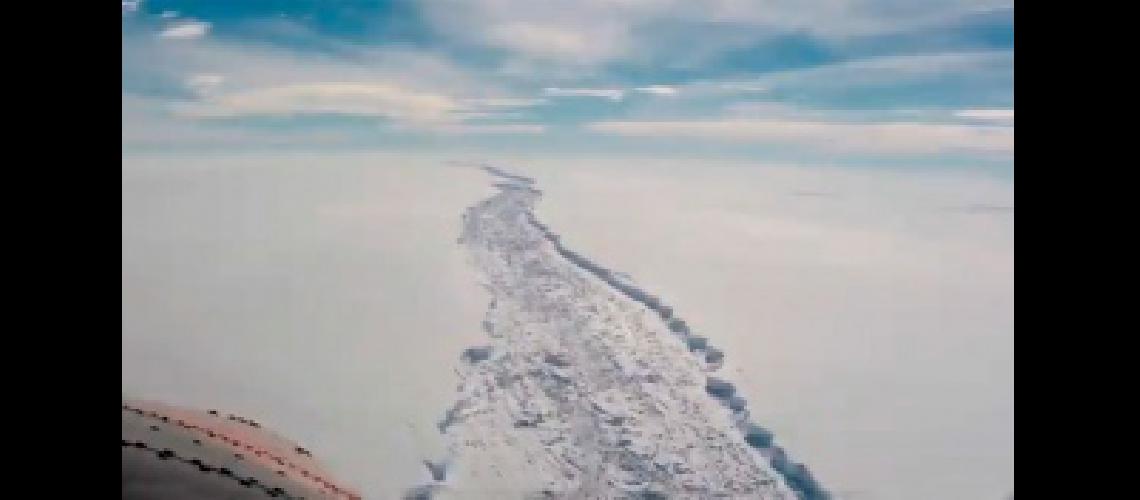 Se desprendioacute un iceberg 25 veces maacutes grande que la Capital Federal