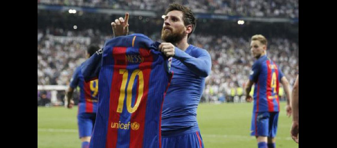 Messi suma deportistas a la campantildea contra el caacutencer infantil