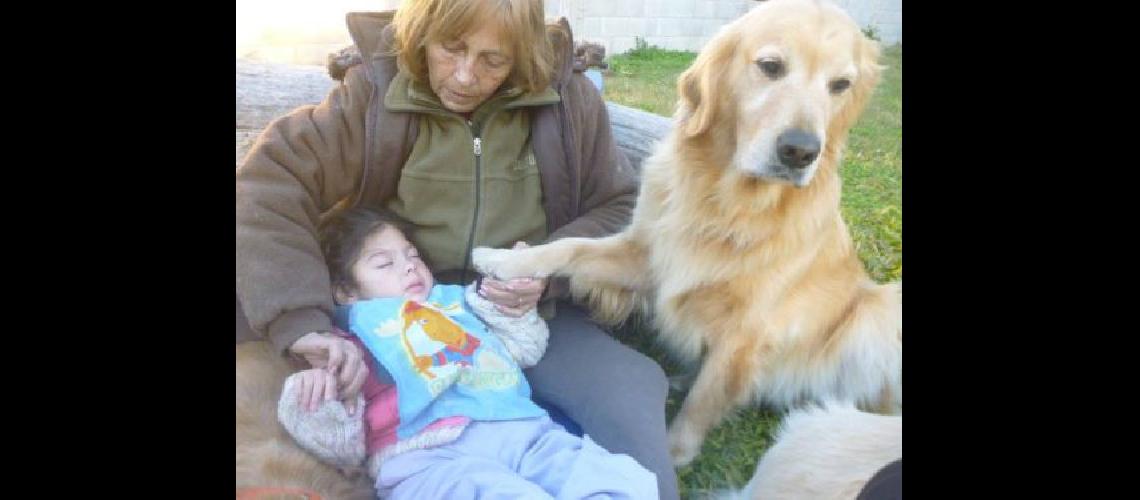 El Municipio de Lomas brinda asistencia terapeacuteutica con perros