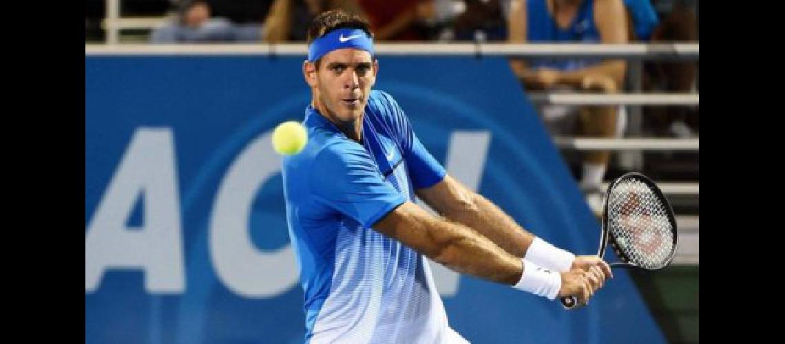 Del Potro se enfrenta a Nishikori en Washington