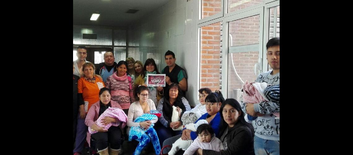 Actividades en barrios por la Semana de la Lactancia