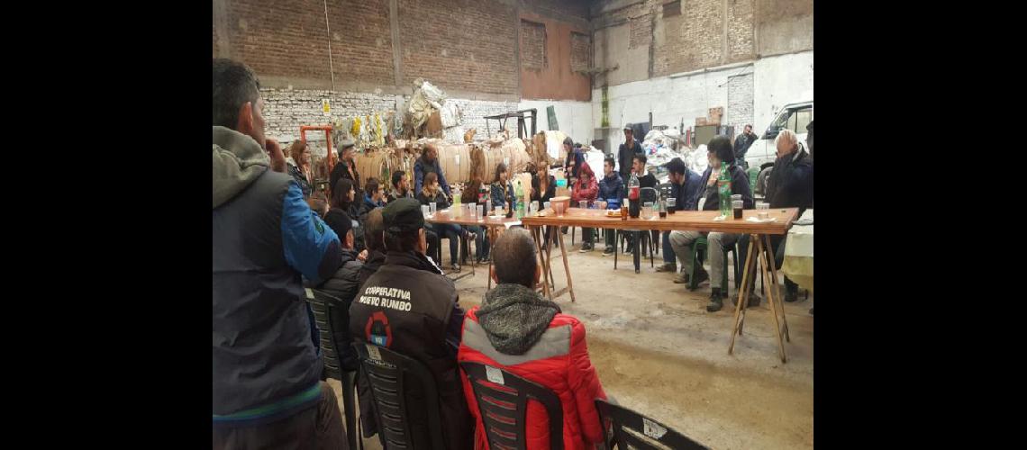 Centenario- respaldo a los recicladores