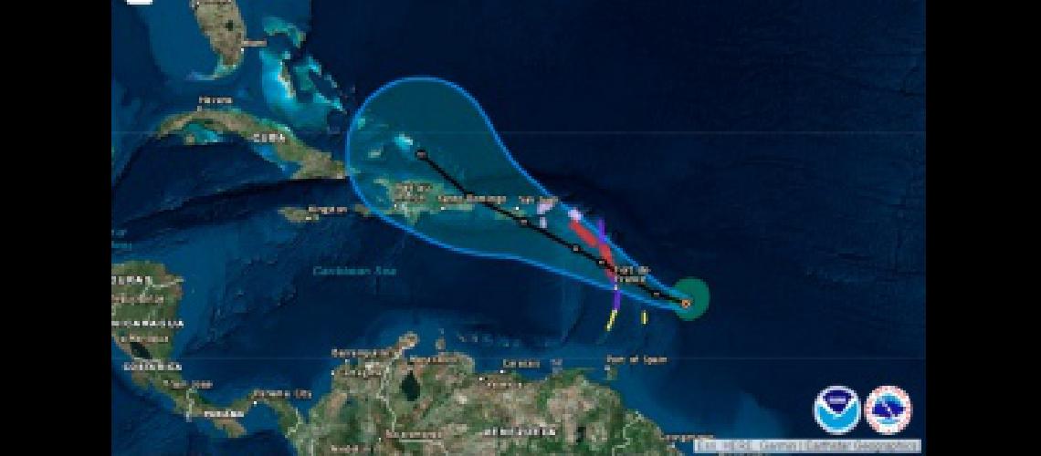 La tormenta tropical Mariacutea se convirtioacute en un huracaacuten y va camino al Caribe