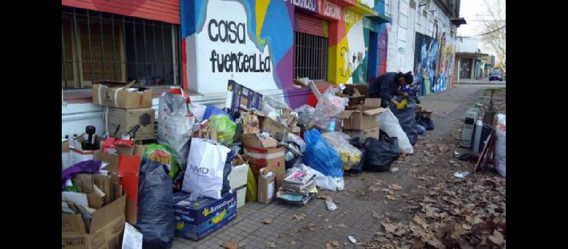 Juntan residuos para despueacutes reciclarlos