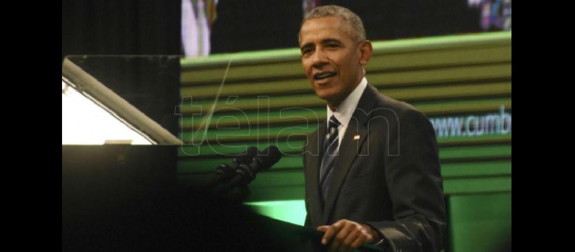 Obama elogioacute al presidente Macri por la reinsercioacuten de Argentina en el mundo