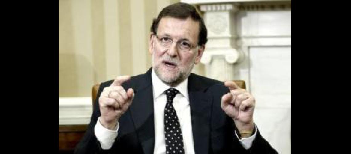 Rajoy asegura que la intervencioacuten en Cataluntildea es una medida de uacuteltima instancia