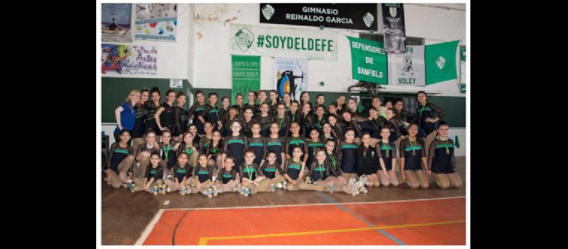 Defensores de Banfield tuvo una destacada participacioacuten en patiacuten