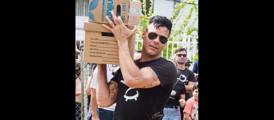 Ricky el referente solidario