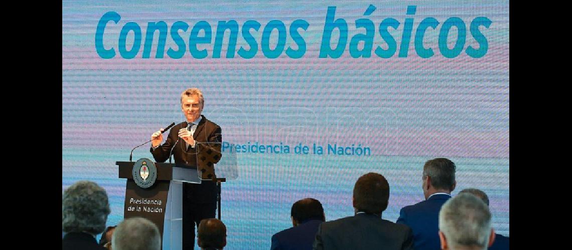 Macri pidioacute impulsar el empleo privado con un Estado eficaz y el mejor el acceso al creacutedito