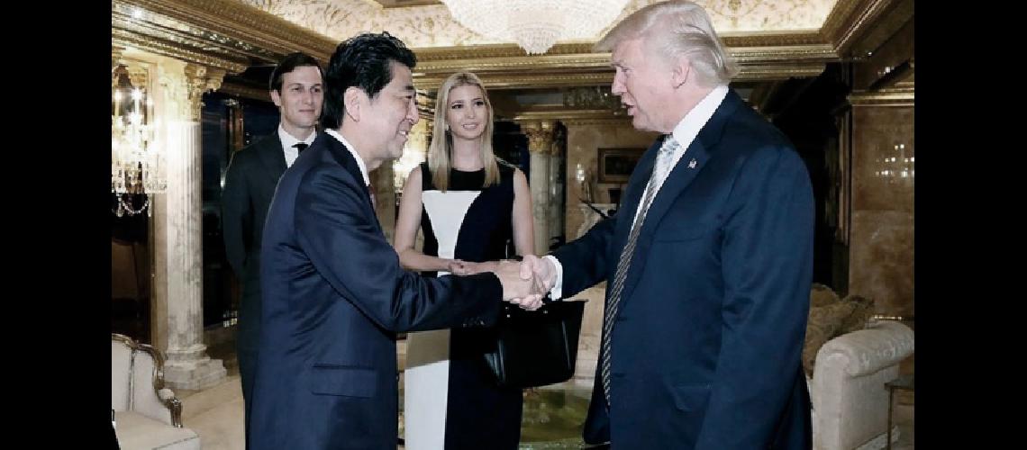 China en el centro de los reclamos de Trump y Shinzo Abe