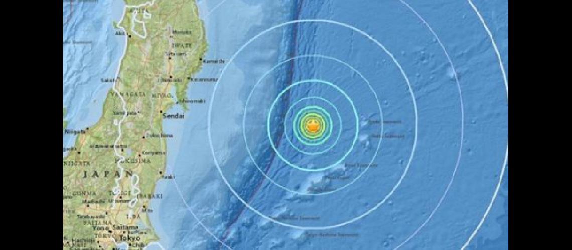 Un sismo de 61 grados se registroacute en el mar de Japoacuten