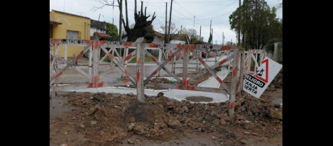 Estaacute en la etapa final la extensioacuten de cloacas