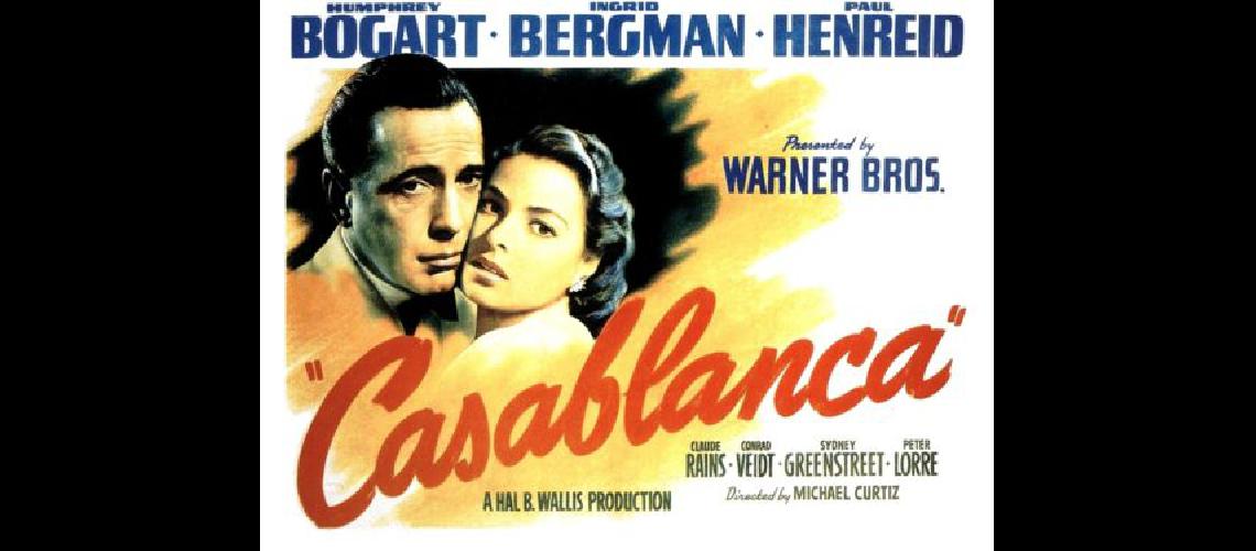 ldquoCasablancardquo una de las joyas del cine cumple 75 antildeos