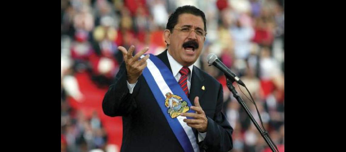 Zelaya denuncia injerencia de Estados Unidos en los comicios de Honduras