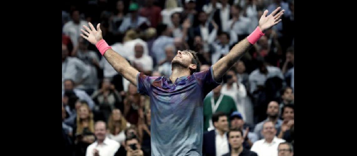 Del Potro vencioacute al espantildeol Ferrer y jugaraacute la final del ATP 250 de Auckland
