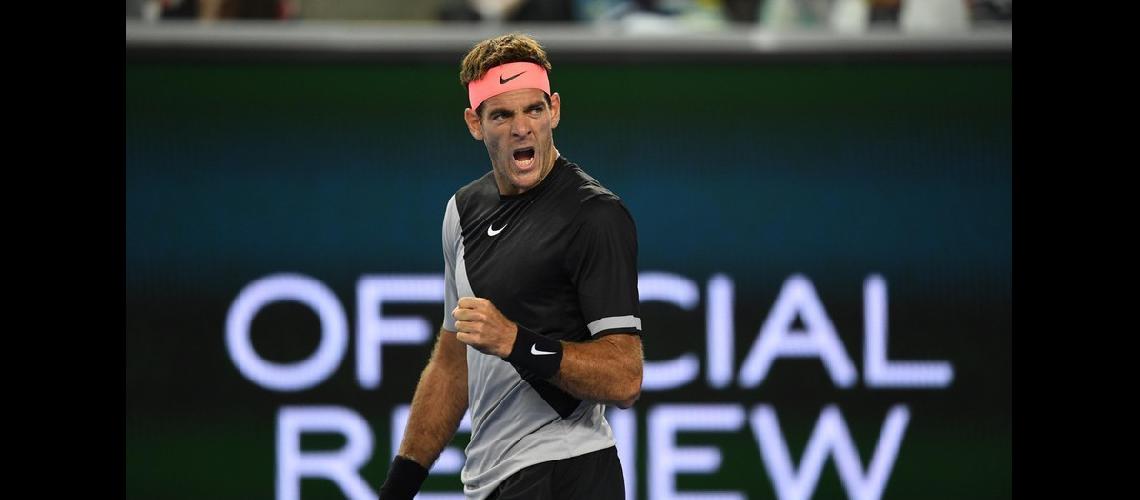Del Potro arrancoacute a paso firme su marcha en el Abierto de Australia