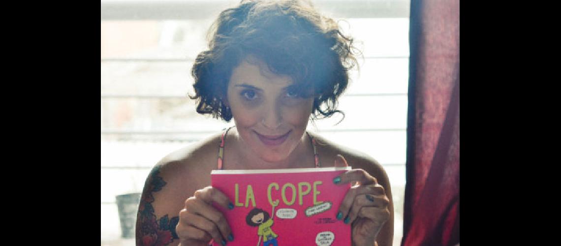 Liacutea Copello la creadora de la historieta ldquoLa Coperdquo llega a Lomas