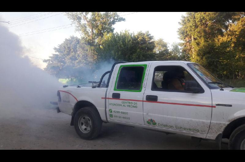 Intensifican la fumigacioacuten en barrios de Echeverriacutea