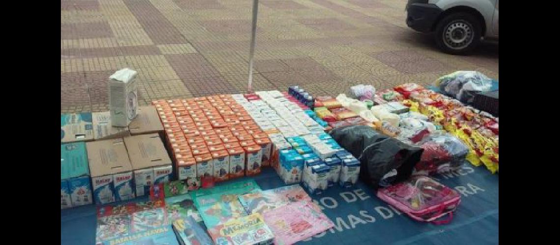 Juntaron 325 litros de leche en la primera colecta del antildeo