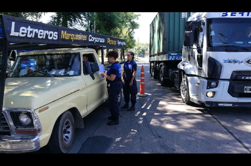 El Municipio de Lomas intensifica los controles a micros camiones camionetas y combis