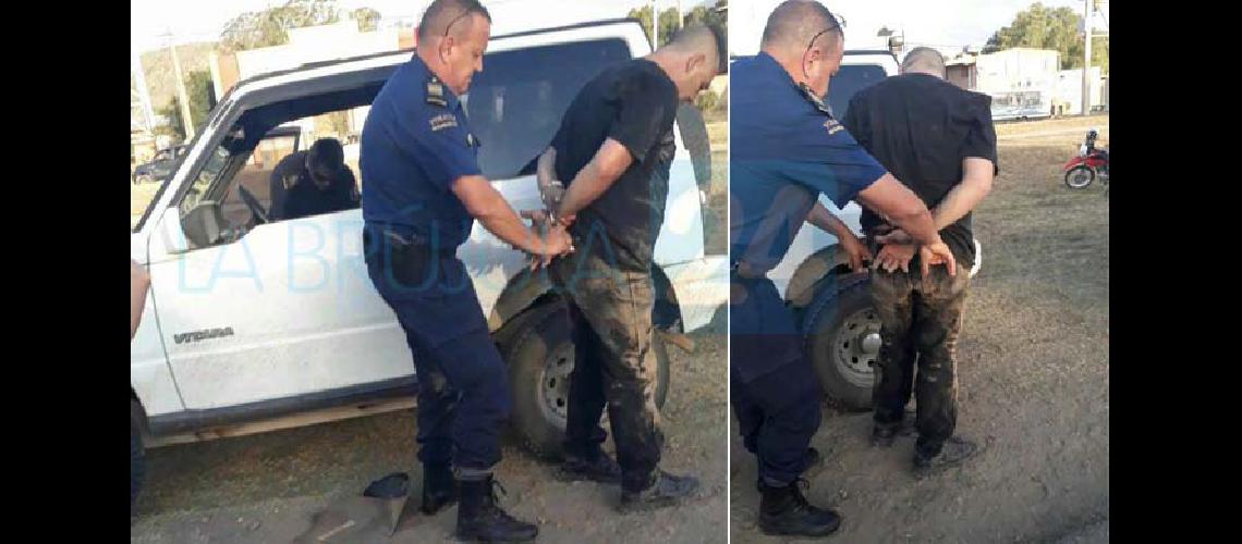 Iorio fue detenido por amenazar con un arma a un policiacutea y fugarse