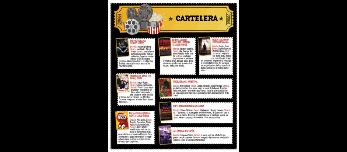 El cine y otra semana de estrenos