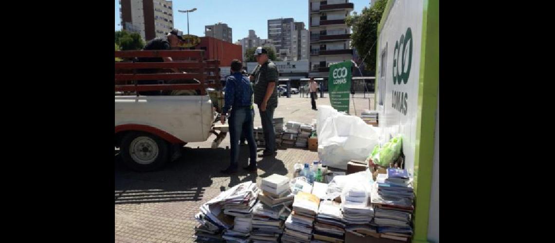 Sigue la colecta de material reciclable en Lomas