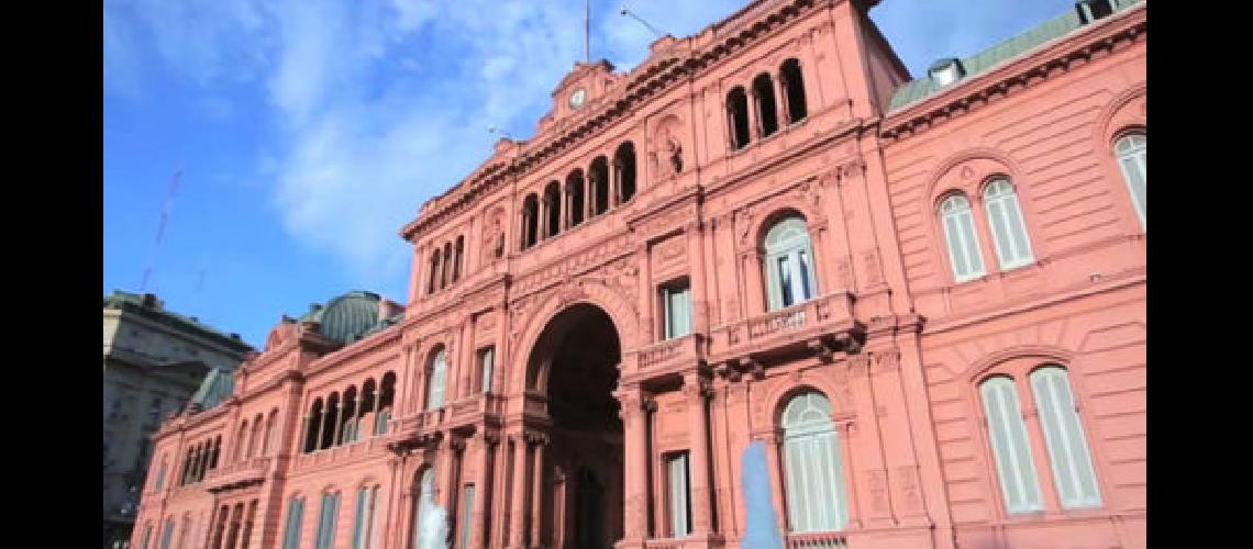 Los obreros de Casa Rosada estaacuten de paro