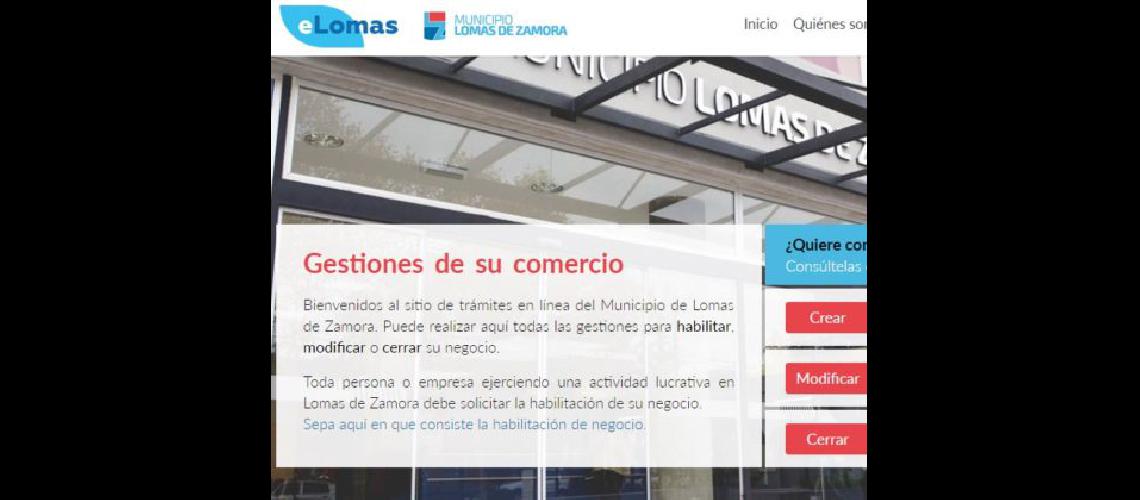 Habilitar un local  soacutelo por internet
