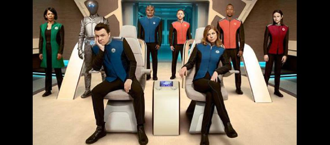 Todos a bordo del ldquoThe USS Orvillerdquo