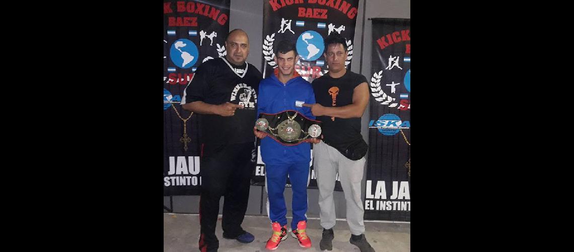 Un lomense se consagroacute campeoacuten de kick boxing