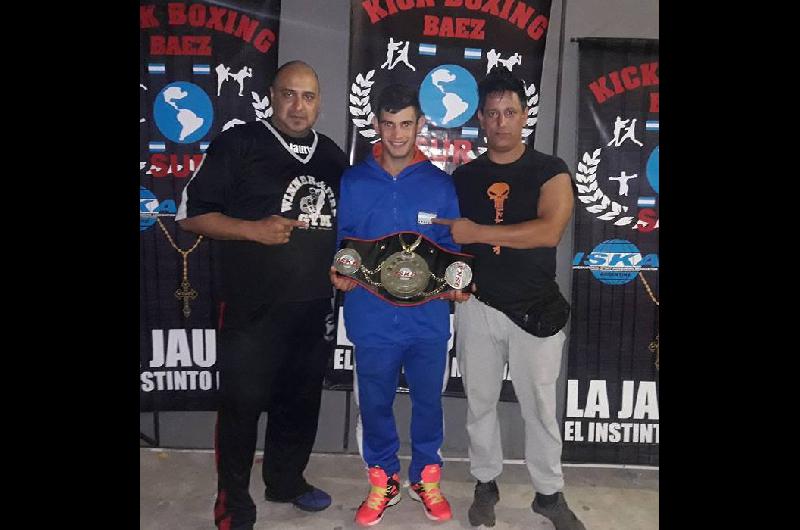 Un lomense se consagroacute campeoacuten de kick boxing