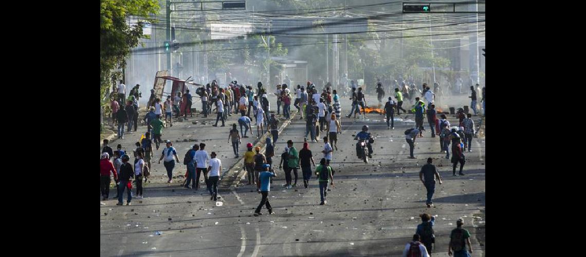 Diez muertos por protestas en Nicaragua