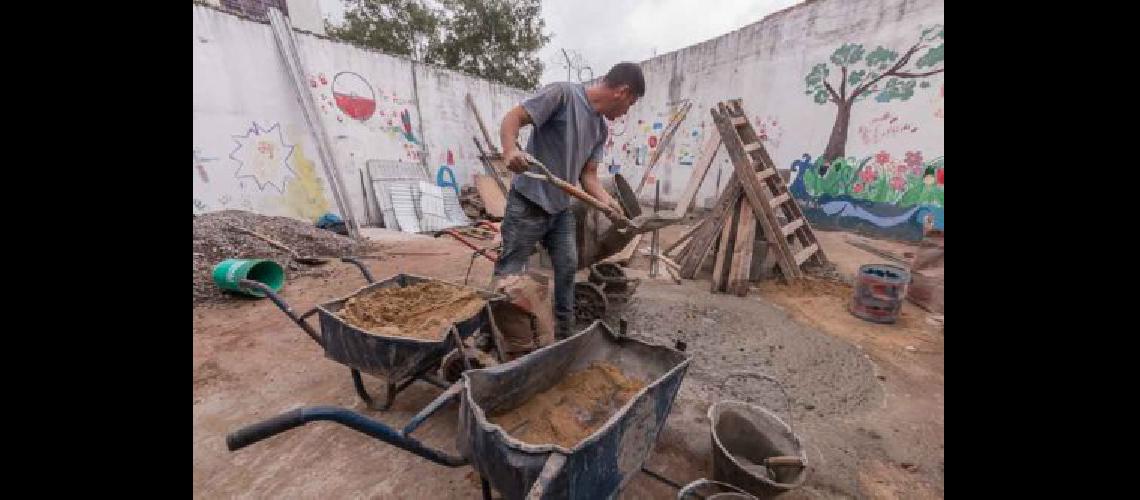 Comenzaron las obras en la Casita de Chingolo