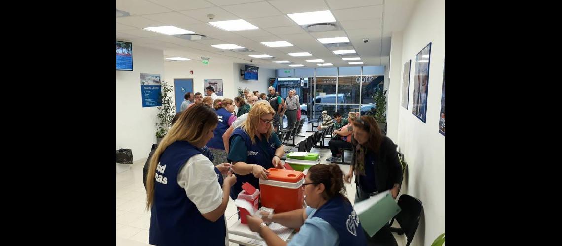 Gripe- se aplicaron casi 20 mil dosis