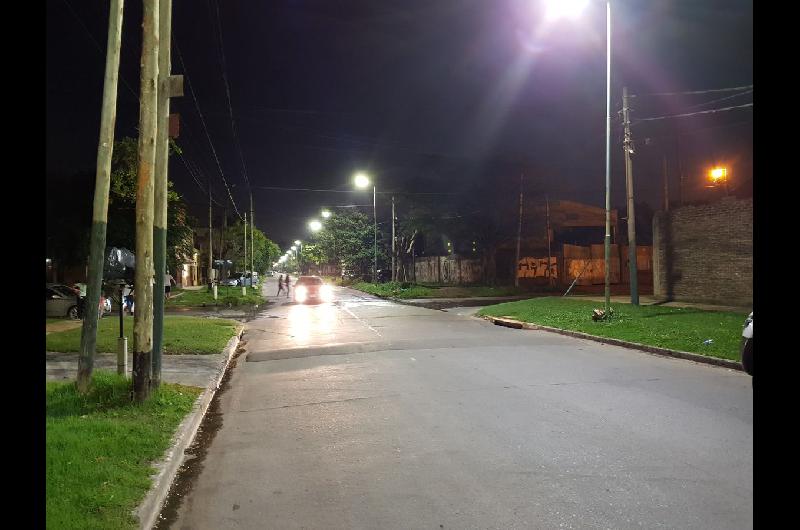 La instalacioacuten de luminarias LED llega a nuevos barrios de Lomas