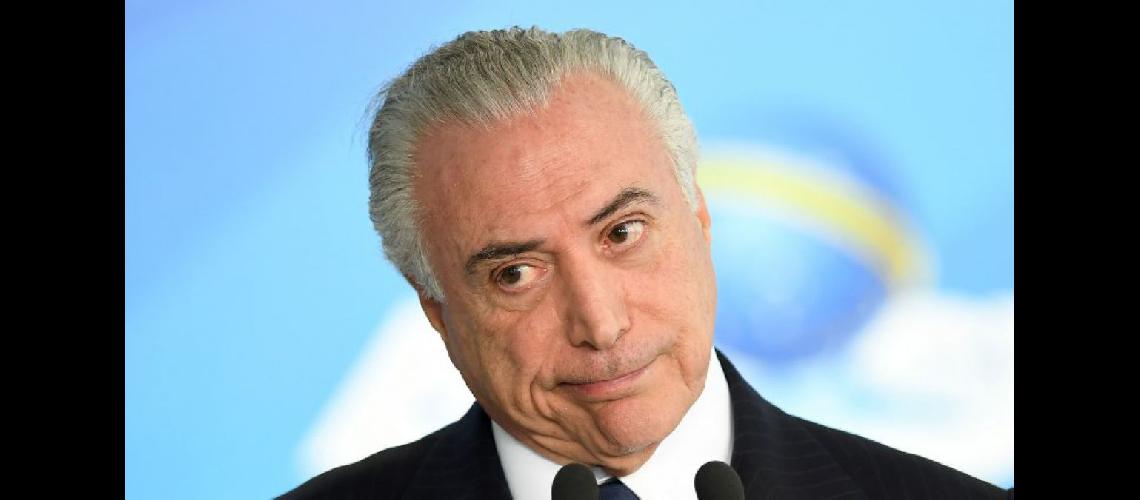 Temer el maacutes impopular de los presidentes brasilentildeos desde la dictadura