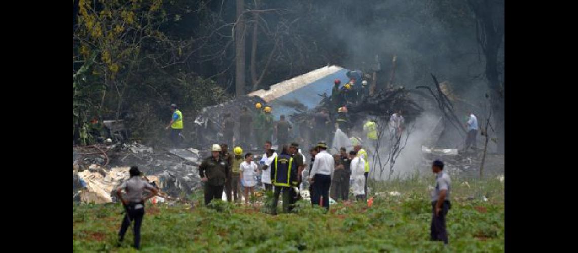Tragedia en Cuba- se estrelloacute un avioacuten y hay 110 muertos