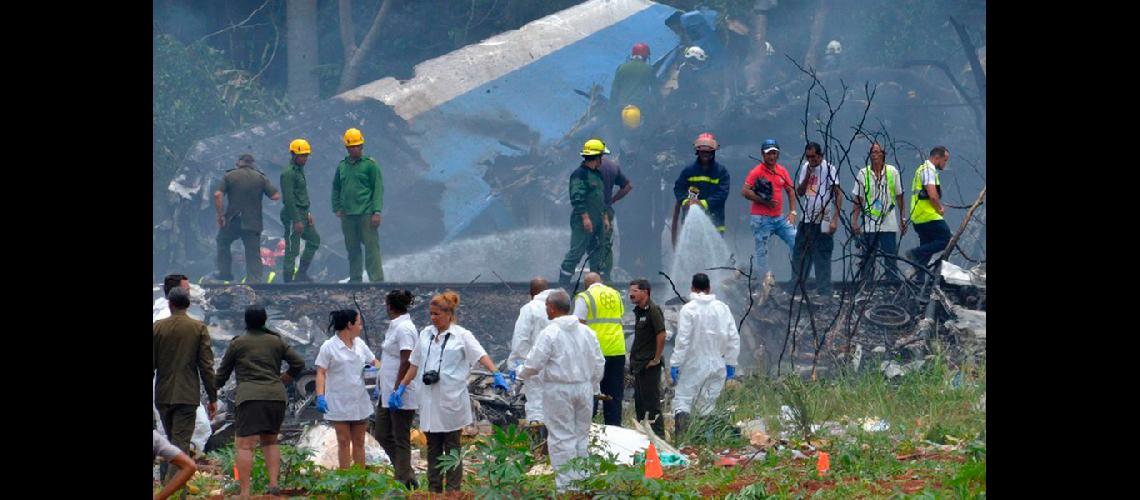 Cuba- continuacutea la investigacioacuten para descifrar la causa de la tragedia aeacuterea