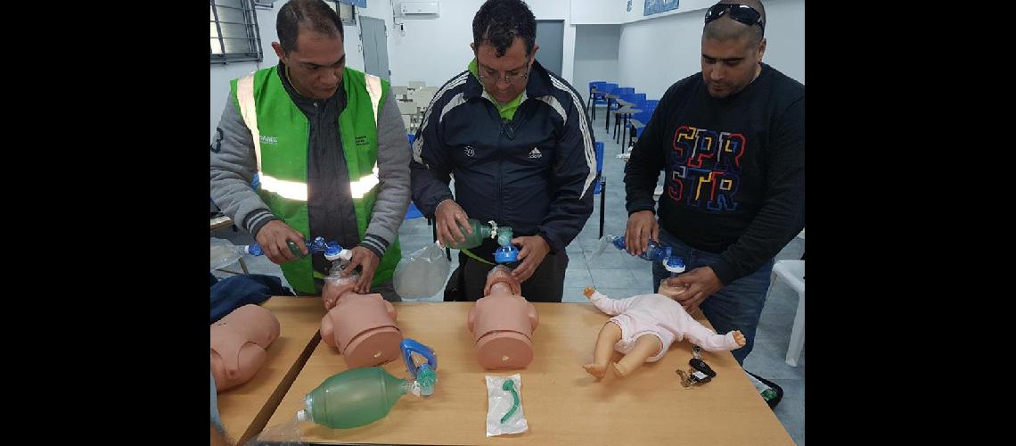Capacitaciones para el personal de Emergencia