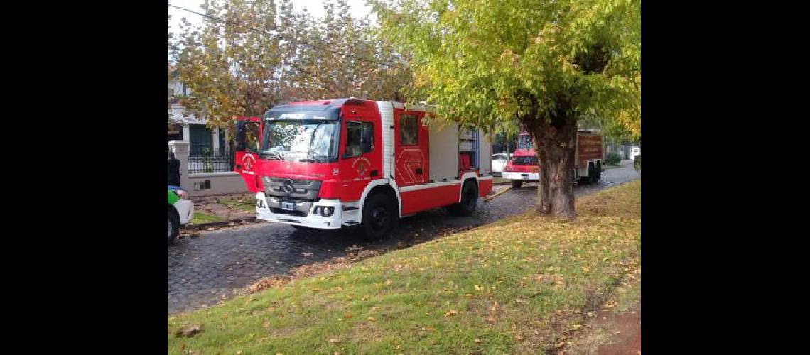 Incendio en una vivienda de Banfield