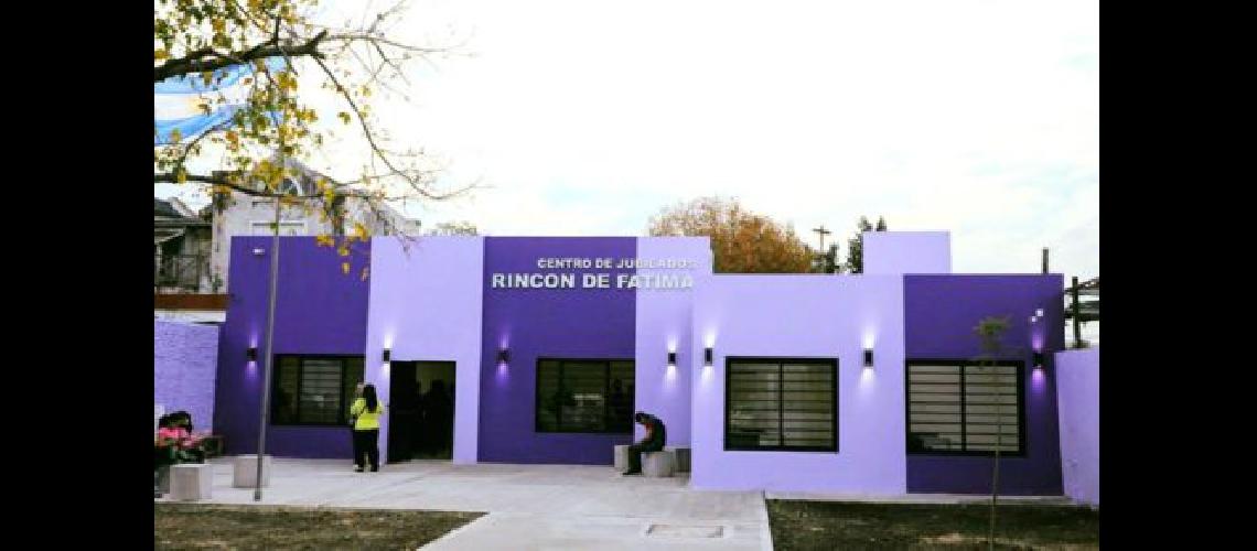 Inauguraron las obras en el Centro de Jubilados Rincoacuten de Faacutetima