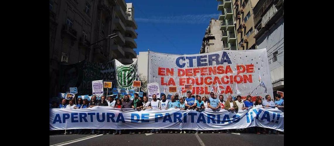 Ctera se suma al paro y movilizacioacuten a Plaza de Mayo