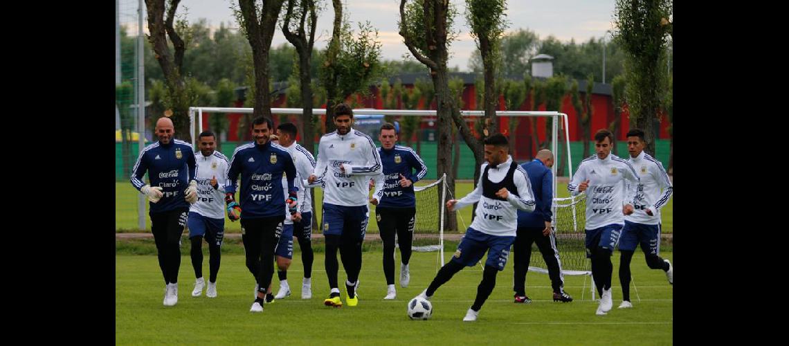 La Seleccioacuten Argentina puso primera en Rusia
