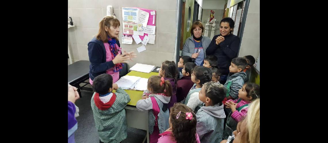Shows talleres y desayunos en las unidades sanitarias