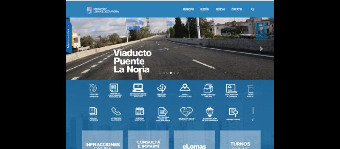 El 88-en-porciento- de los turnos para traacutemites en Lomas se solicitan viacutea web