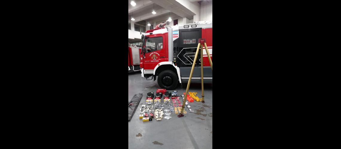 Los Bomberos de Lomas sumaron equipamiento