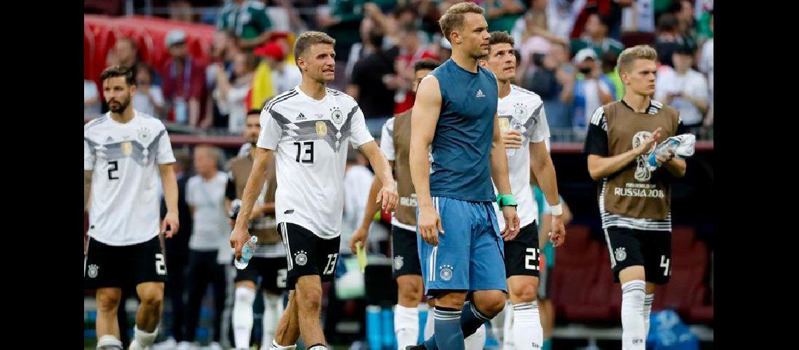 Alemania va por los primeros puntos en el Mundial