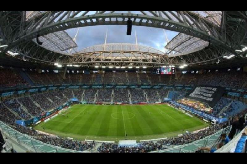 Argentina y Nigeria juegan en el estadio maacutes caro del mundo